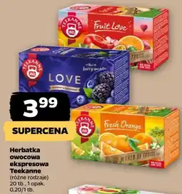 Netto Herbatka owocowa ekspresowa Teekanne oferta