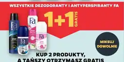 Netto WSZYSTKIE DEZODORANTY I ANTYPERSPIRANTY FA oferta