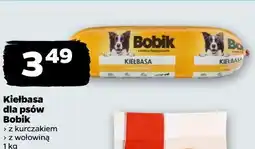 Netto Kiełbasa dla psów Bobik z kurczakiem z wołowiną oferta