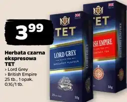 Netto Herbata czarna ekspresowa TET oferta