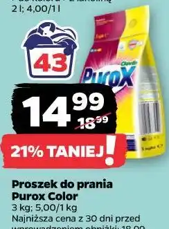 Netto Proszek do prania Purox Color oferta
