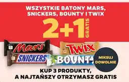Netto Batony Mars, Snickers, Bounty i Twix oferta