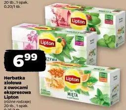 Netto Herbatka ziołowa z owocami ekspresowa Lipton oferta