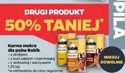 Netto Karma mokra dla psów Bobik z drobiem z kurczakiem i marchewką z wołowiną i warzywami oferta