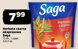 Netto Herbata czarna ekspresowa Saga oferta
