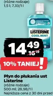 Netto Płyn do płukania ust Listerine oferta
