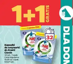 Netto Kapsułki do zmywarki dr.Prakti Clovin oferta