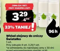 Netto Wkład olejowy do zniczy Światełko oferta