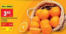 Biedronka Pomarańcze deserowe na wagę oferta