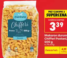 Biedronka Makaron durum Chifferi Pastani oferta