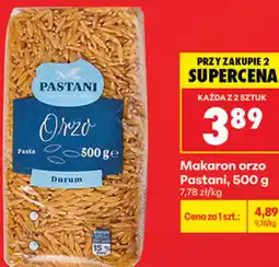 Biedronka Makaron orzo Pastani oferta