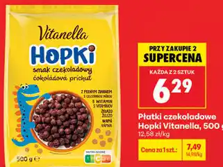 Biedronka Płatki czekoladowe Hopki Vitanella oferta