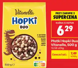 Biedronka Płatki Hopki Duo Vitanella oferta