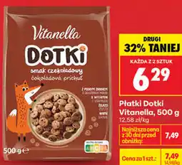 Biedronka Płatki Dotki Vitanella oferta