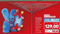 Kaufland Suszarka na pranie ogrodowa oferta