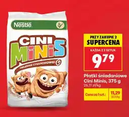 Biedronka Płatki śniadaniowe Nestle Cini Minis oferta