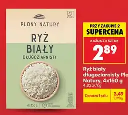 Biedronka Ryż biały długoziarnisty Plony Natury 4-pak oferta