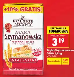 Biedronka Mąka Szymanowska T480 Polskie Młyny oferta