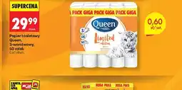 Biedronka Papier toaletowy 3-warstwowy Queen oferta