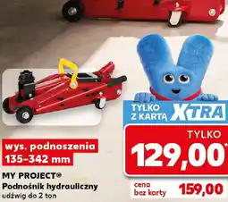 Kaufland My Project Podnośnik hydrauliczny oferta