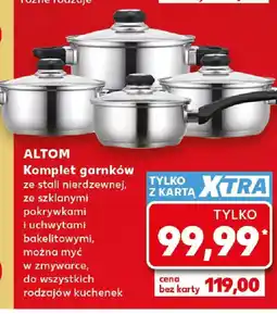 Kaufland Altom Komplet garnków oferta