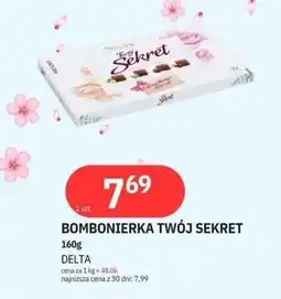 E.Leclerc BOMBONIERKA TWÓJ SEKRET 160g DELTA oferta