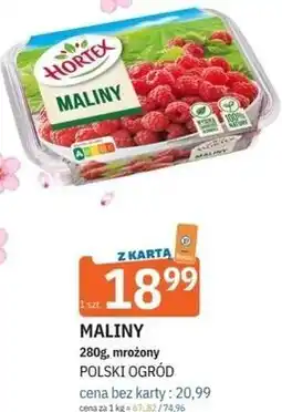 E.Leclerc MALINY 280g, mrożony oferta