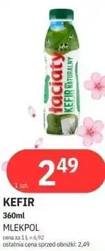 E.Leclerc KEFIR 360ml MLEKPOL oferta
