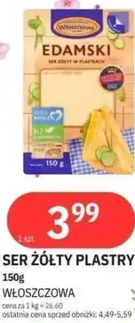 E.Leclerc SER ŻÓŁTY PLASTRY 150g WŁOSZCZOWA oferta