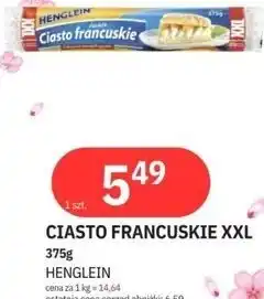 E.Leclerc Ciasto francuskie XXL HENGLEIN oferta
