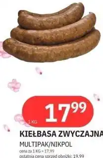E.Leclerc KIEŁBASA ZWYCZAJNA MULTIPAK/NIKPOL oferta