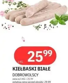 E.Leclerc KIEŁBASKI BIAŁE DOBROWOLSCY oferta