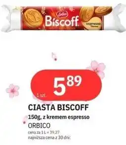 E.Leclerc CIASTA BISCOFF 150g, z kremem espresso oferta