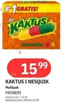 E.Leclerc KAKTUS I NESQUIK Multipak oferta