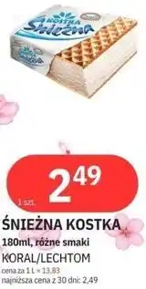E.Leclerc ŚNIEŻNA KOSTKA 180ml, różne smaki oferta