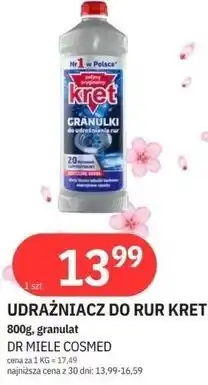 E.Leclerc UDRAŻNIACZ DO RUR KRET 800g, granulat oferta
