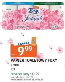 E.Leclerc PAPIER TOALETOWY FOXY 8 rolek oferta