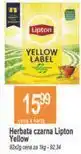 E.Leclerc Herbata czarna Lipton Yellow oferta