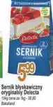 E.Leclerc Sernik błyskawiczny oryginalny Delecta oferta