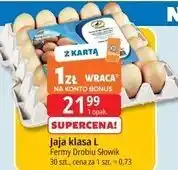 E.Leclerc Jaja klasa L Fermy Drobiu Słowik oferta