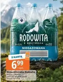 E.Leclerc Woda mineralna Rodowita Rodowita z Roztocza oferta