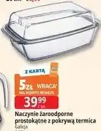 E.Leclerc Naczynie żaroodporne prostokątne z pokrywą termica Galicja oferta