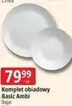 E.Leclerc Komplet obiadowy Basic Ambi Dajar oferta
