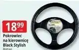 E.Leclerc Pokrowiec na kierownicę Black Stylish oferta