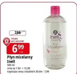 E.Leclerc Płyn micelarny Inell oferta