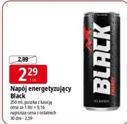E.Leclerc Napój energetyzujący Black oferta