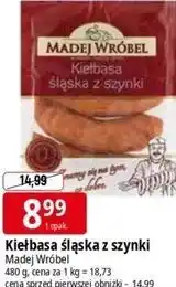 E.Leclerc Kiełbasa śląska z szynki Madej Wróbel oferta
