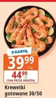 E.Leclerc Krewetki gotowane 30/50 oferta