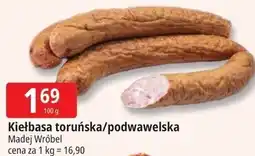 E.Leclerc Madej Wróbel Kiełbasa toruńska/podwawelska oferta