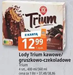 E.Leclerc Lody Trium kawowe/ gruszkowo-czekoladowe oferta